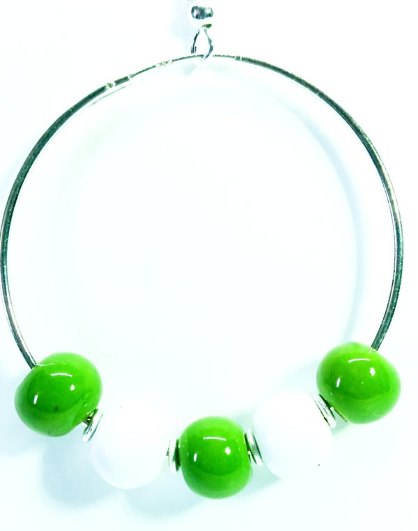 Liana & White 4.5cm Hoops ( Hook earrings)