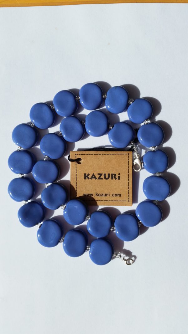 Shushu Blue Smartie Necklace